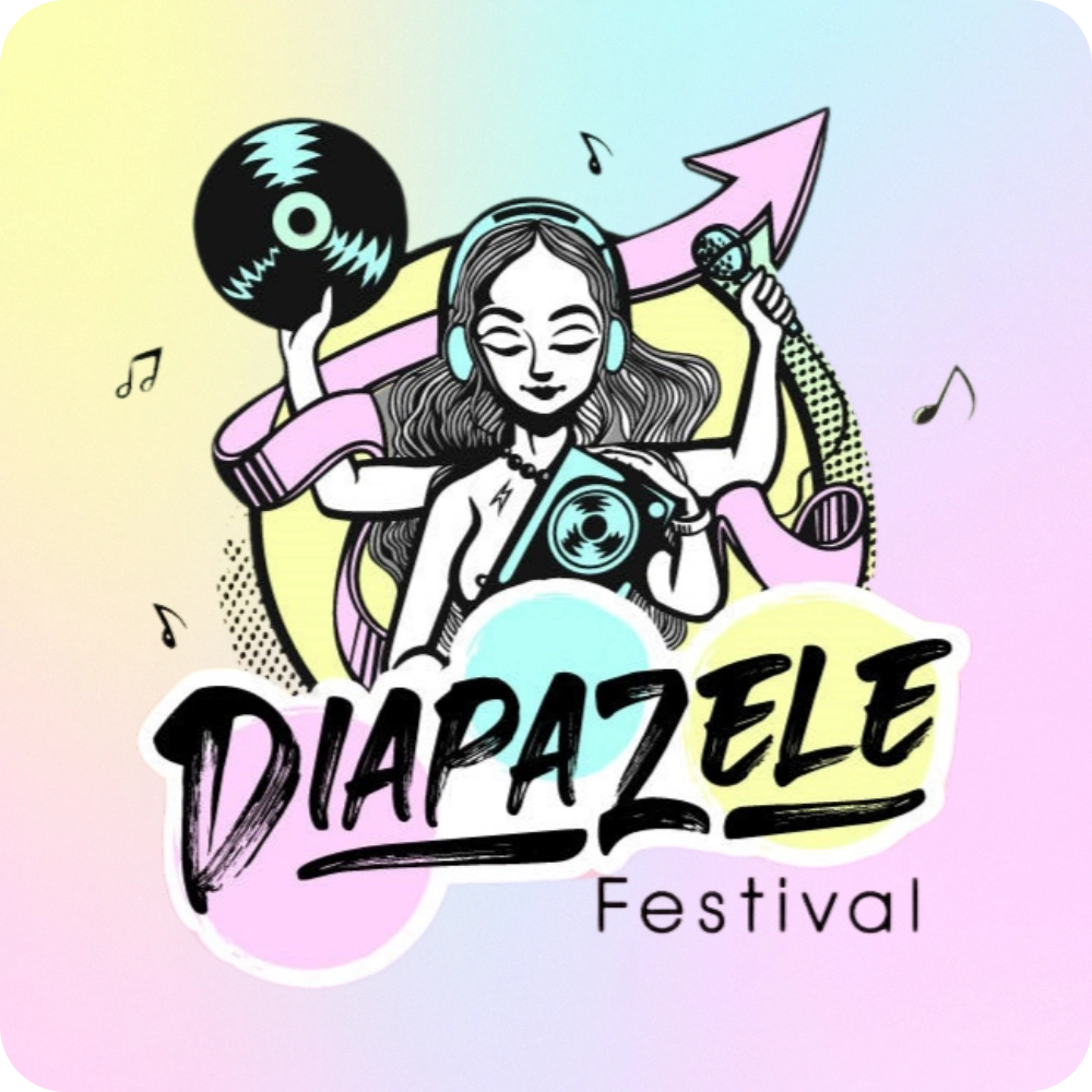 Création logo pour association festival musique - Diapazele Festival