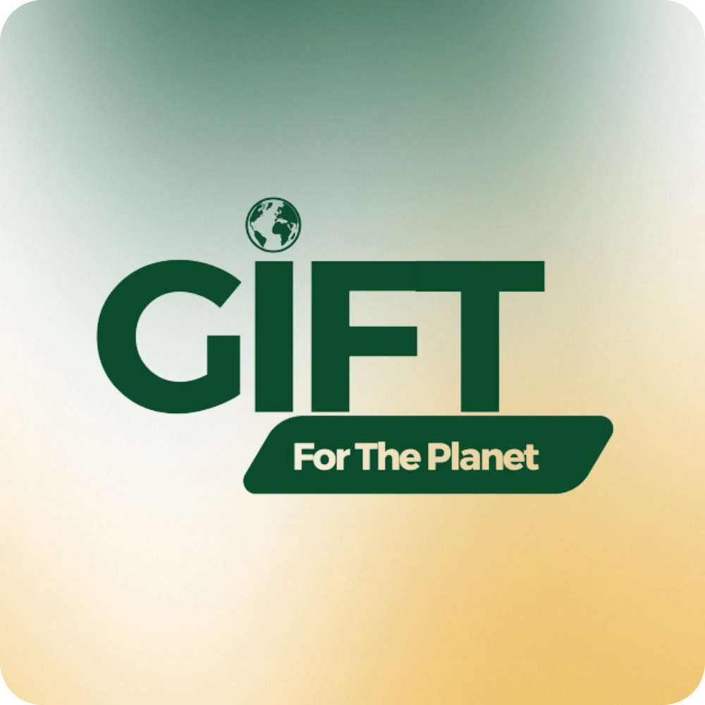 Création logo pour entreprise réemploi événements – Gift For The Planet Création logo pour entreprise réemploi de matériaux événements - Gift For The Planet