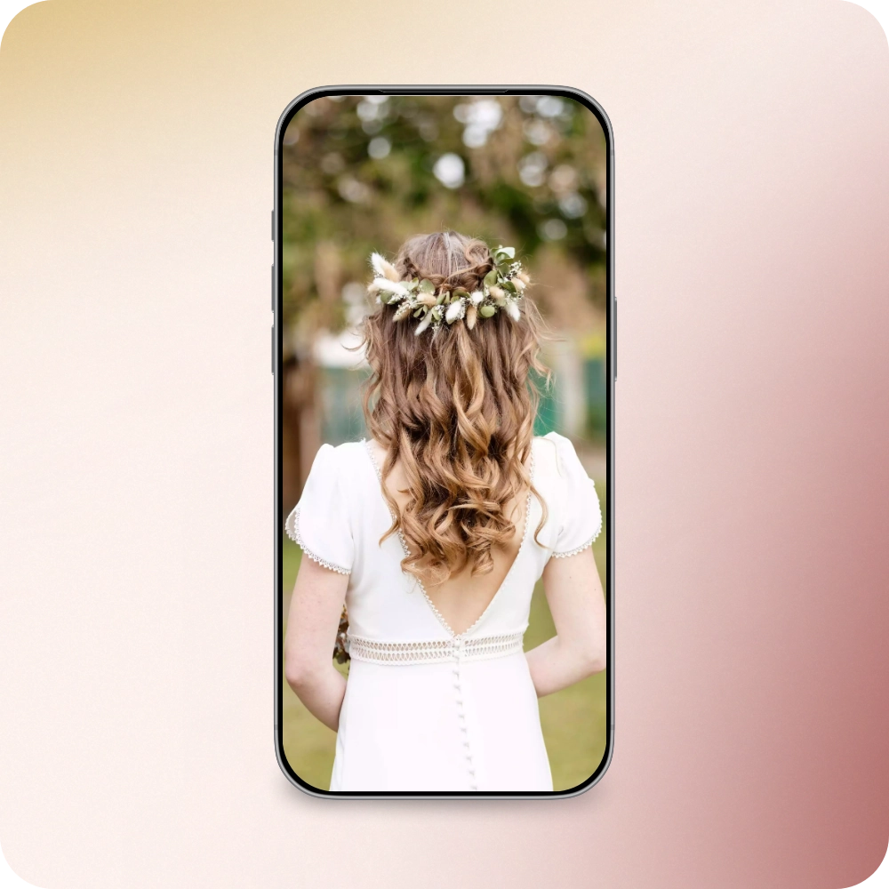 Création site vitrine responsive téléphone wedding planner - Amour Eternel