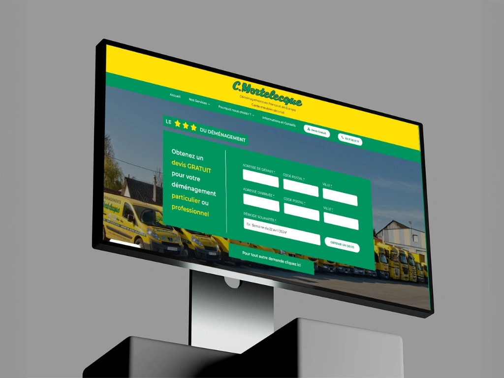 Refonte de site e-commerce pour auto-entrepreneur, TPE et PME - Agence Web à Arras, Lens, Lille - Maxto Digital